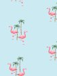 Barbie™ Land Flamingo Palm  Wallpaper by Barbie™ - Sky Hot on Sale