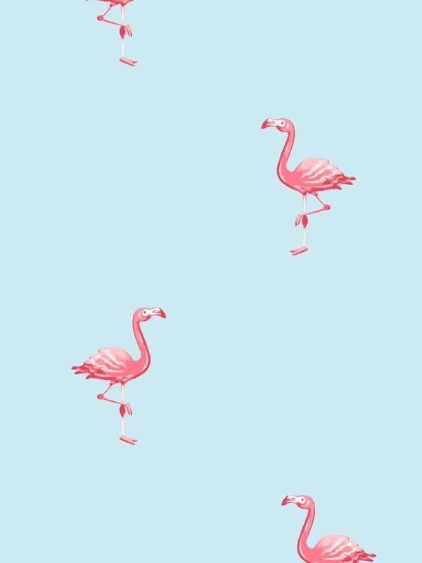 Barbie™ Land Flamingos  Wallpaper by Barbie™ - Sky on Sale