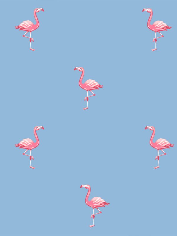 Barbie™ Land Flamingos  Wallpaper by Barbie™ - Cornflower Online Hot Sale