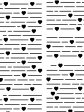 Barbie™ Hearts Print  Wallpaper by Barbie™ - Black Online now