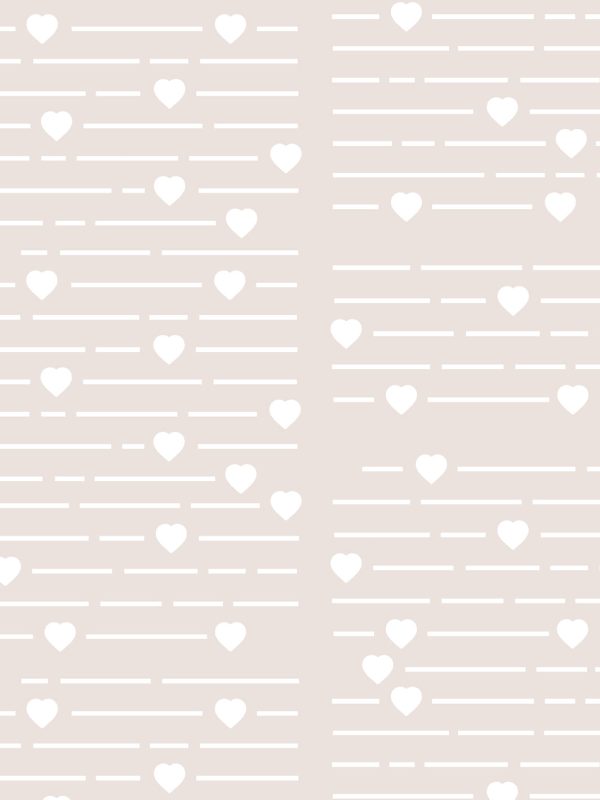 Barbie™ Hearts Print  Wallpaper by Barbie™ - Parchment Online now