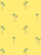 Barbie™ Land Palm  Wallpaper by Barbie™ - Yellow Hot on Sale