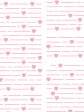 Barbie™ Hearts Print  Wallpaper by Barbie™ - Bubblegum For Cheap