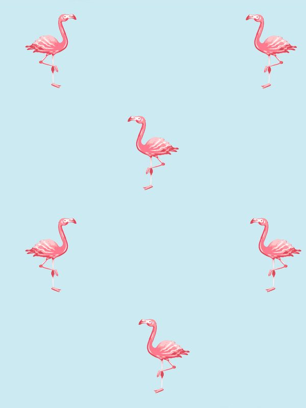 Barbie™ Land Flamingos  Wallpaper by Barbie™ - Sky on Sale