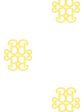 Barbie™ Lace Medallion  Wallpaper by Barbie™ - Yellow For Sale