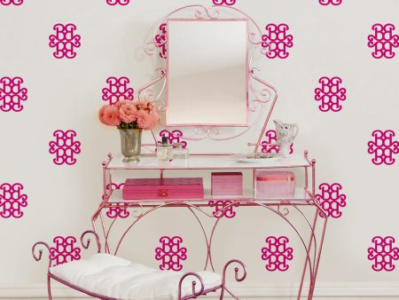 Barbie™ Lace Medallion  Wallpaper by Barbie™ - 219 Pink Supply