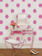 Barbie™ Lace Medallion  Wallpaper by Barbie™ - 219 Pink Supply