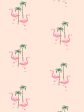 Barbie™ Land Flamingo Palm  Wallpaper by Barbie™ - Peach Sale