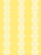 Barbie™ Lace Stripe  Wallpaper by Barbie™ - Yellow Sale