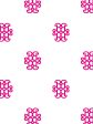 Barbie™ Lace Medallion  Wallpaper by Barbie™ - 219 Pink Supply