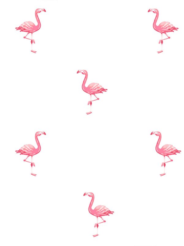 Barbie™ Land Flamingos  Wallpaper by Barbie™ - Coral Online Hot Sale