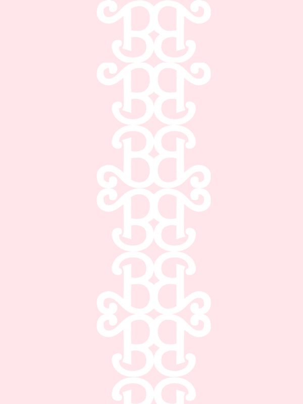 Barbie™ Lace Stripe  Wallpaper by Barbie™ - Pink Cheap