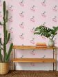 Barbie™ Land Flamingo Palm  Wallpaper by Barbie™ - Piggy Bank For Cheap