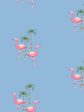 Barbie™ Land Flamingo Palm  Wallpaper by Barbie™ - Cornflower Supply