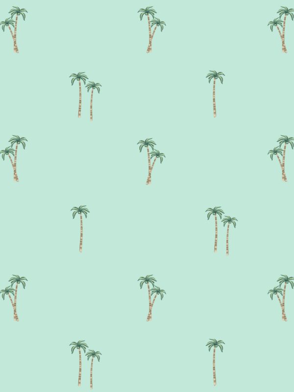 Barbie™ Land Palm  Wallpaper by Barbie™ - Mint Online Sale