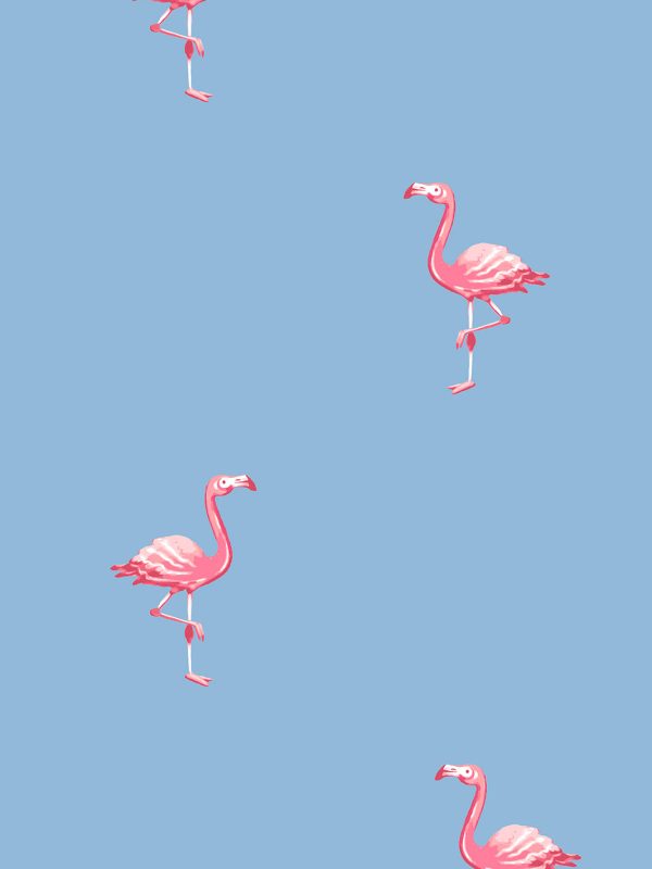 Barbie™ Land Flamingos  Wallpaper by Barbie™ - Cornflower Online Hot Sale