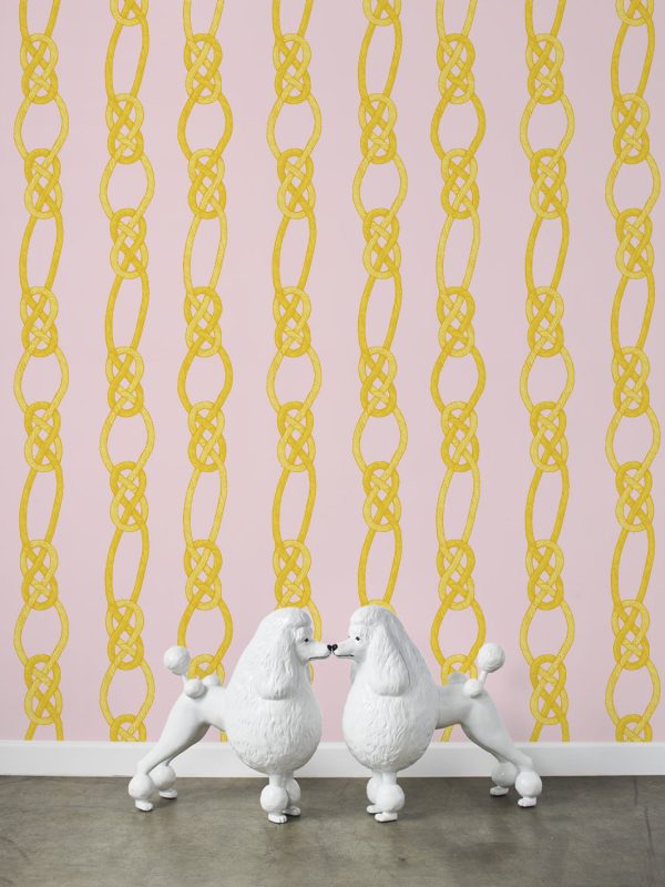 Barbie™ Knot  Wallpaper by Barbie™ - Yellow Online Hot Sale