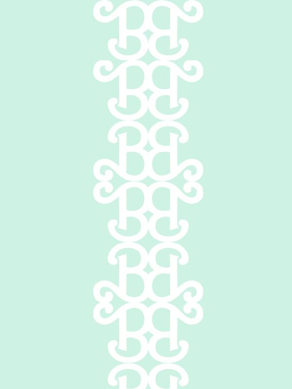 Barbie™ Lace Stripe  Wallpaper by Barbie™ - Mint Sale