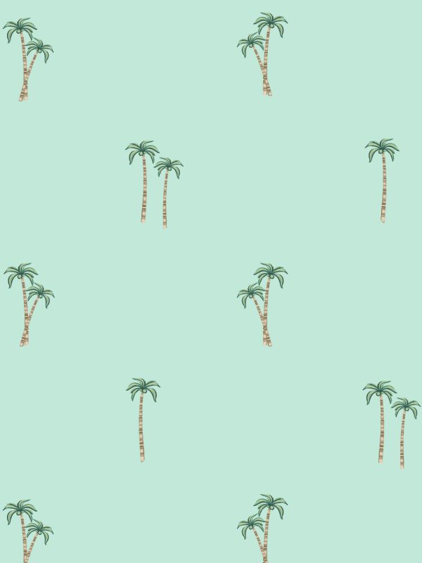 Barbie™ Land Palm  Wallpaper by Barbie™ - Mint Online Sale