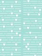 Barbie™ Hearts Print  Wallpaper by Barbie™ - Aqua Online now