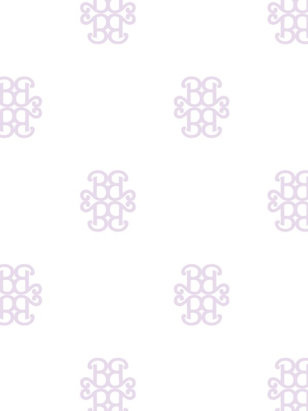 Barbie™ Lace Medallion  Wallpaper by Barbie™ - Lavender For Sale