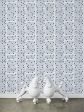 Barbie™ Hearts Print  Wallpaper by Barbie™ - Navy Online Sale