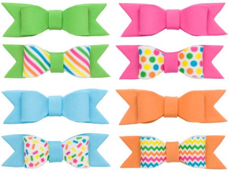 Bright Mini Assortment Gum Paste Bows Online