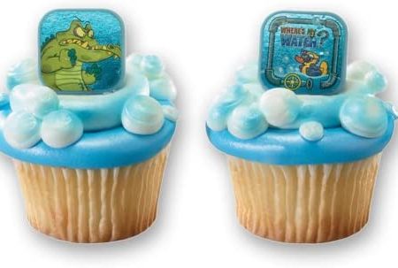 Where s My Water Cupcake Rings (12ct) Online Hot Sale