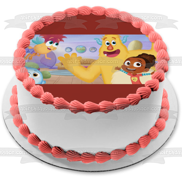 Esme & Roy Tillie Simon Edible Cake Topper Image ABPID53895 Online now