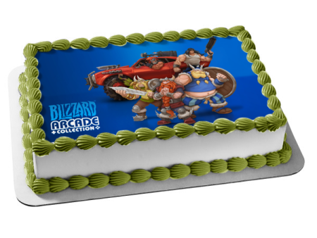 Blizzard Arcade Collection The Lost Vikings Edible Cake Topper Image ABPID54003 Online Sale