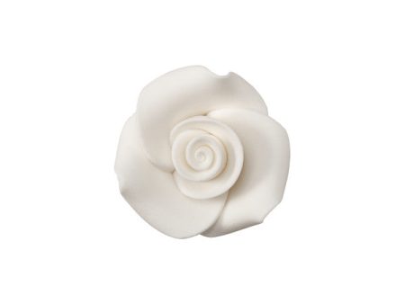 White  1  Rose SugarSoft® Premium Edible Decorations Online Hot Sale