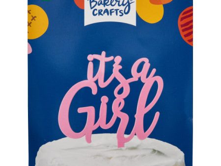 It s a Girl Cake Topper Retail Decorations Online