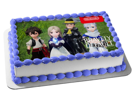 Bravely Default Tiz Arrior Einheria Venus Edible Cake Topper Image ABPID53948 Online now