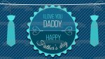 I Love You Daddy Happy Father s Day Edible Cake Topper Image ABPID54043 For Cheap