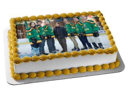 The Mighty Ducks: Game Changer Gordon Alex Coach T Edible Cake Topper Image ABPID53844 Fashion