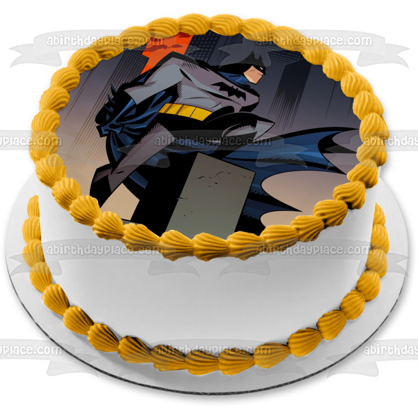 Batman Soul of the Dragon Batman In the City Edible Cake Topper Image ABPID53927 on Sale