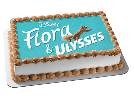 Flora & Ulysses Edible Cake Topper Image ABPID53909 on Sale