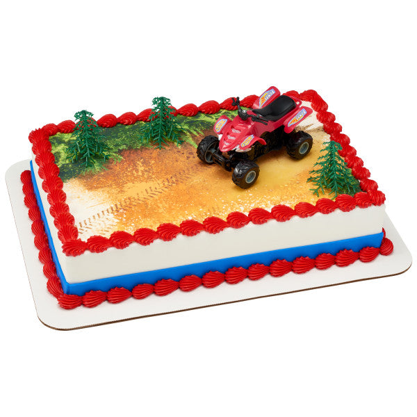 Dirt Track Edible Cake Topper Image DecoSet® Background on Sale