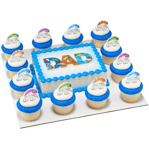 Fishing Lure Assortment Cupcake Rings Online Hot Sale