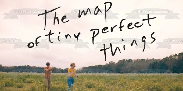 The Map of Tiny Perfect Things Margaret Mark Running In Field Edible Cake Topper Image ABPID53921 Online Sale