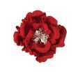 Red Peony Gum Paste Flowers Hot on Sale