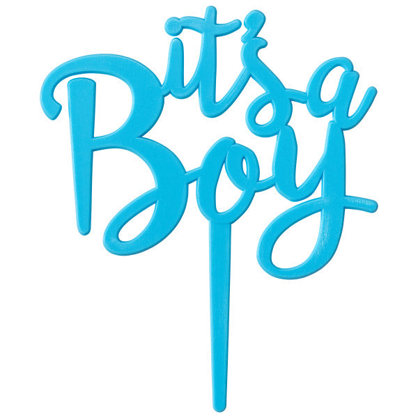 It s a Boy Cake Topper Retail Decorations For Discount