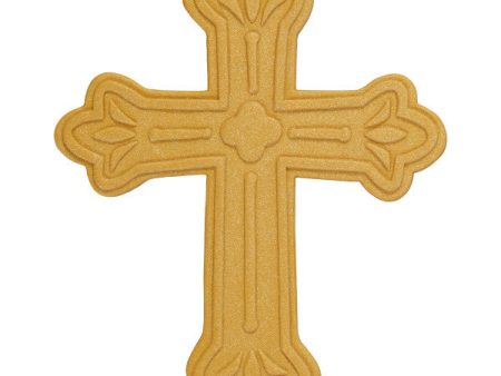 Gold Cross Gum Paste Layon For Discount