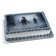 Black Legend Horror Video Game Edible Cake Topper Image ABPID53994 Online