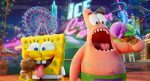 The SpongeBob Movie: Sponge on the Run SpongeBob and Patrick Eating Ice Cream Edible Cake Topper Image ABPID54010 Fashion