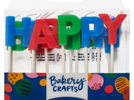 Primary Happy Birthday Letters Specialty Candles For Cheap