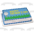 Happy Father s Day Golf Ball Edible Cake Topper Image ABPID54038 Discount