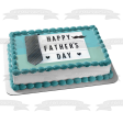 Happy Father s Day Mustache Hearts Tie Edible Cake Topper Image ABPID54052 Online Sale