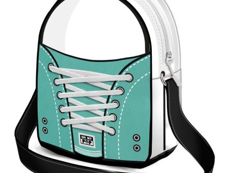 Bolso Bandolera Sneakers Mint Oh My Pop! Online Hot Sale