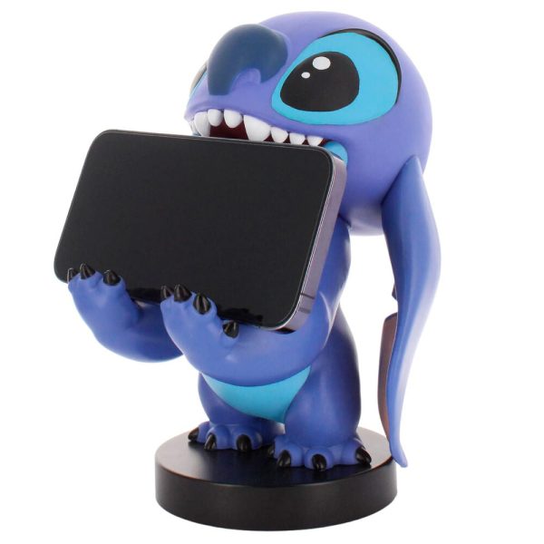 Cable Guy Soporte Sujecion Smiley Stitch Disney 20Cm For Sale